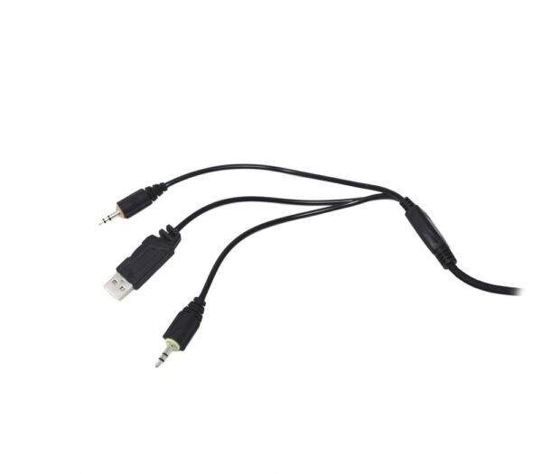 Naceb Audífonos Gamer NA-0311, Alámbrico, 2 Metros, 3.5mm, Negro - Imagen 2
